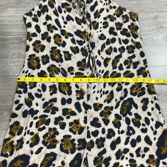 URBAN Romantics Cheetah Animal Print Jumpsuit M - Picture 10 of 13